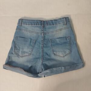 Blue Steel Original Denim Shorts Size 36 (2-4) Classic Festival Summer Rocker